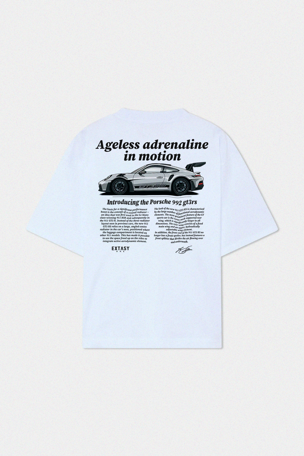 Camiseta Porsche 992 GT3 RS