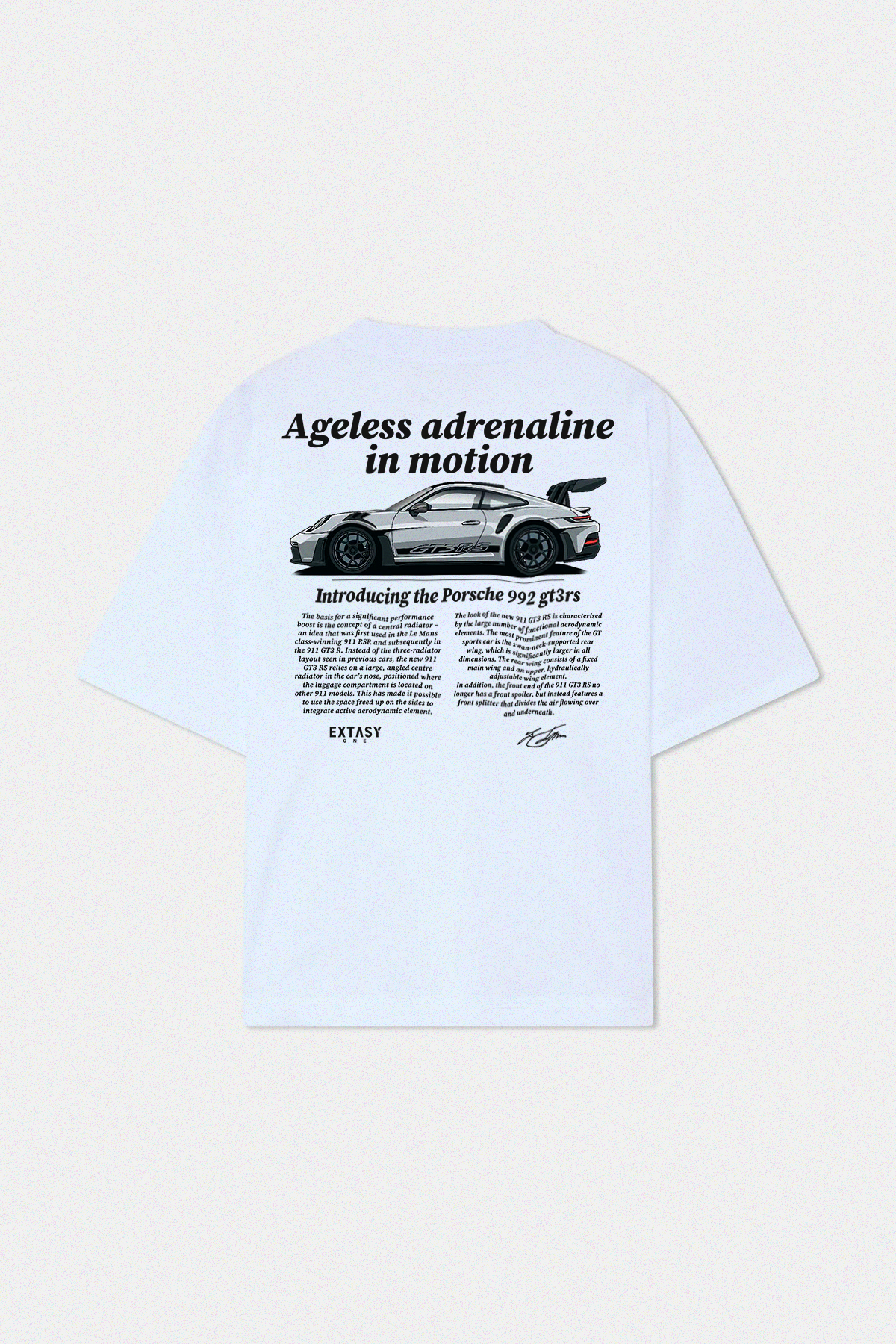 Camiseta Porsche 992 GT3 RS